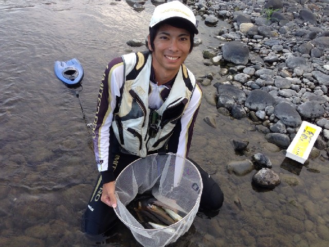 ２０１６年鮎釣り釣行ｉｎ静岡県天竜川 釣具のイシグロ 釣り情報サイト