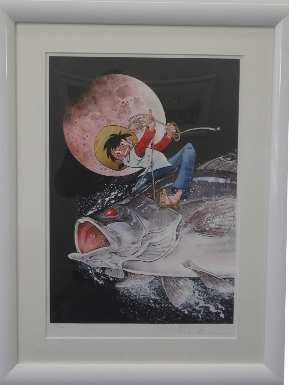 矢口高雄 釣りキチ三平 版画展示受注会 開催報告 釣具のイシグロ 釣り情報サイト