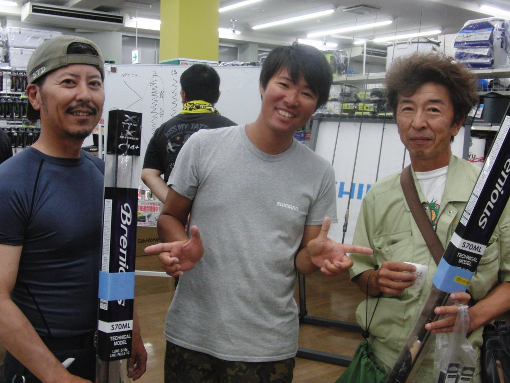 黒田健史プロ　イシグロ高林店に来店！浜名湖チヌゲームについて熱く語っていただきました！