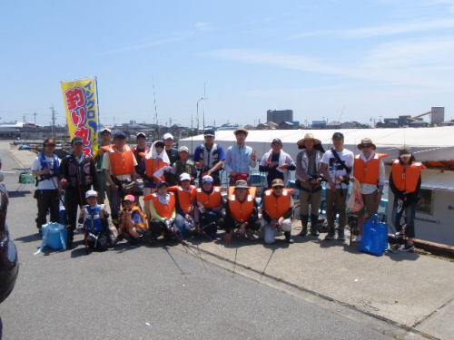 2015年5月30日常滑沖初心者船釣り教室開催報告メイン画像