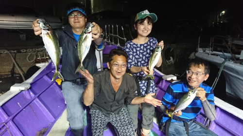 沼津港 大翔丸さんで良型アジ釣れました！！