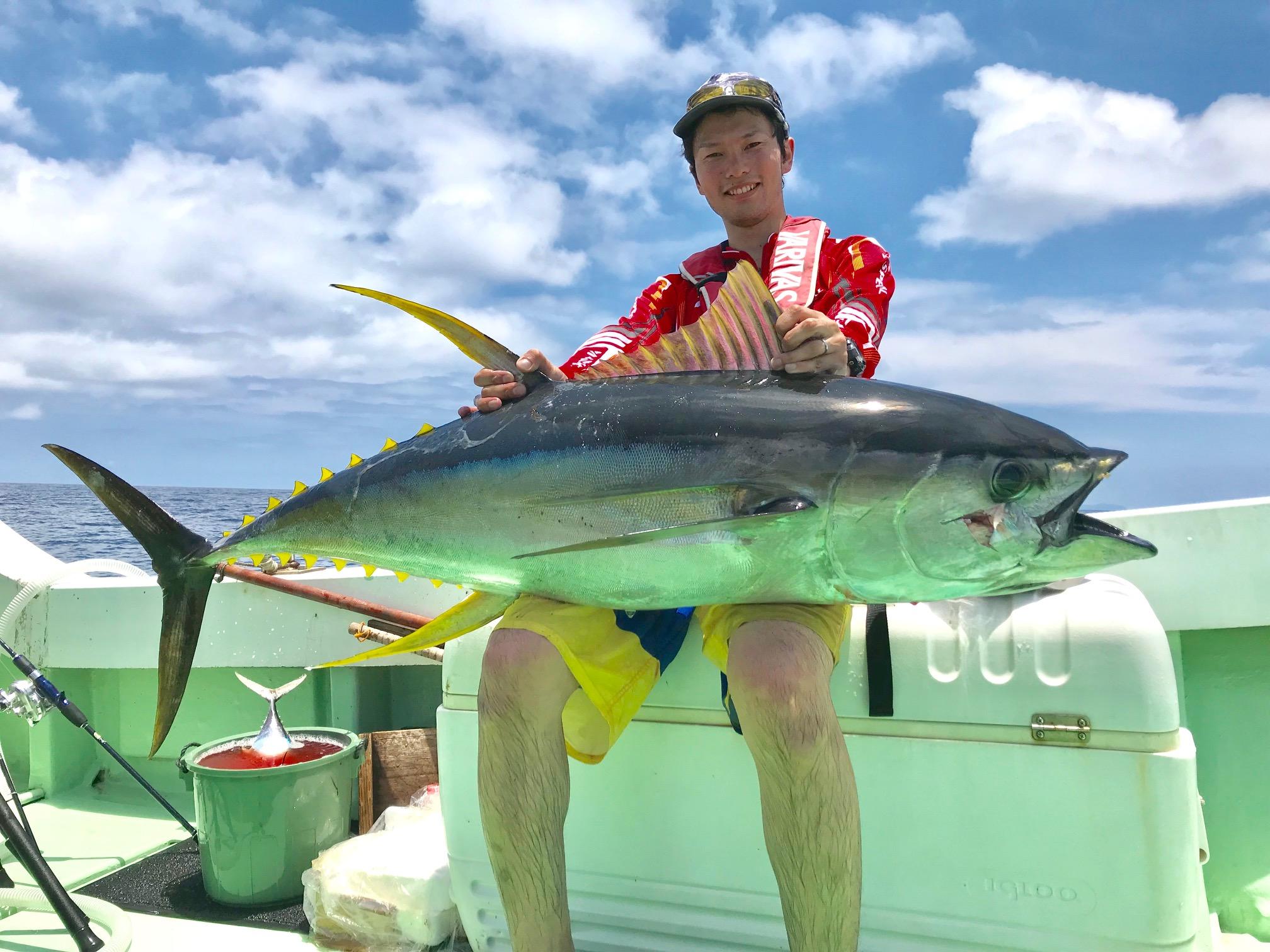 マグロパラダイス 久米島に行って来ました 釣具のイシグロ 釣り情報サイト
