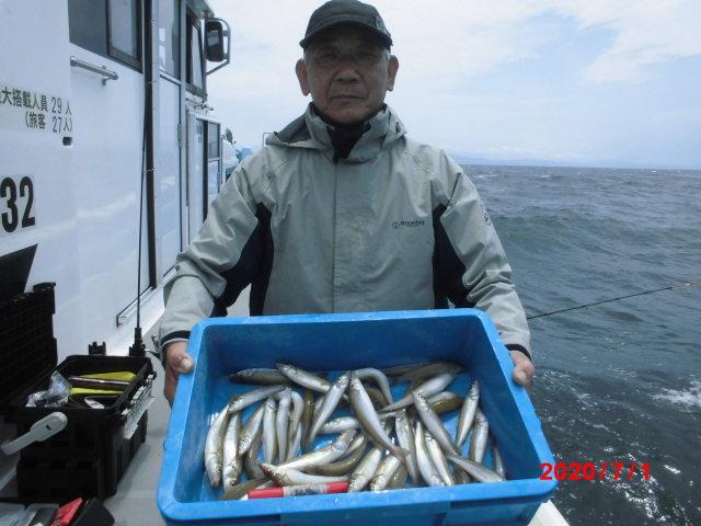 『モロポチャギス釣り』②回目のお客様も50本弱釣り上げましたよッ(^-^)
