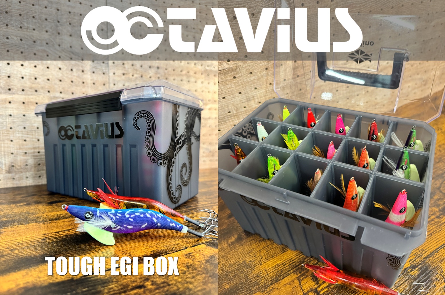 タコエギ専用】TsulinoタフエギBOX 〈Octavius〉販売開始 | イシグロ