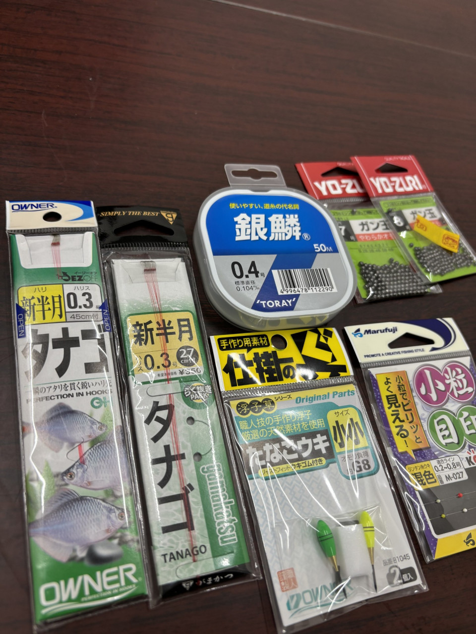 たなご、小物釣り仕掛け、手作り竿、仕掛け類セット売り たなご、小物釣り仕掛け、手作り竿、仕掛け類セット売り