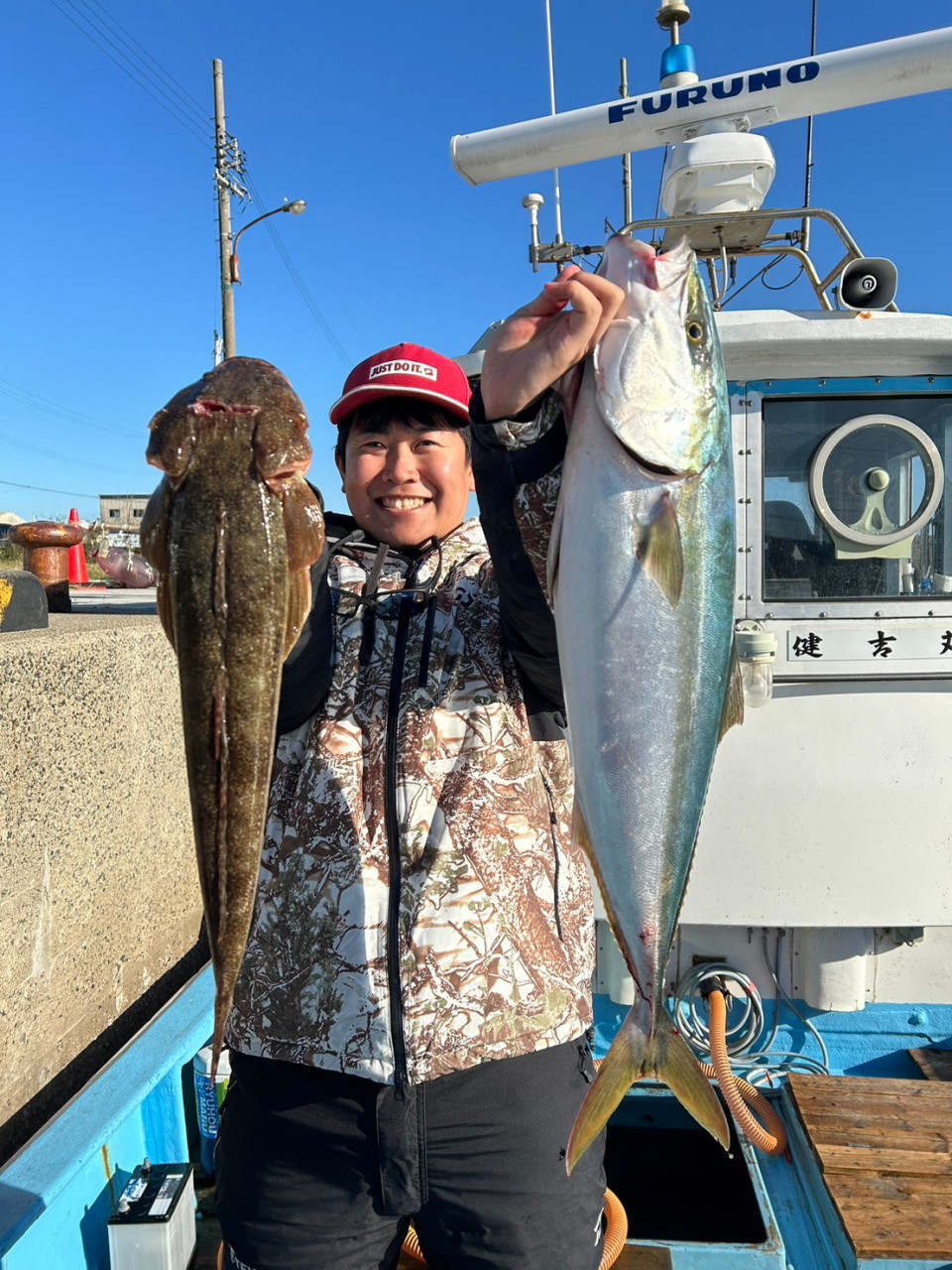 WEB限定カラー 片名港出船の健吉丸さんでヒラメの泳がせ釣り！！ 釣具の | ロッド