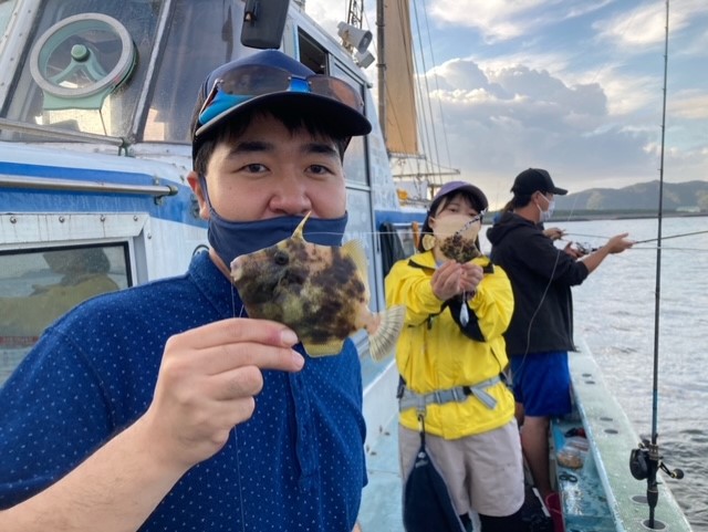 初めてでも釣れる！]カワハギ釣り始めてみませんか？in石川丸[船