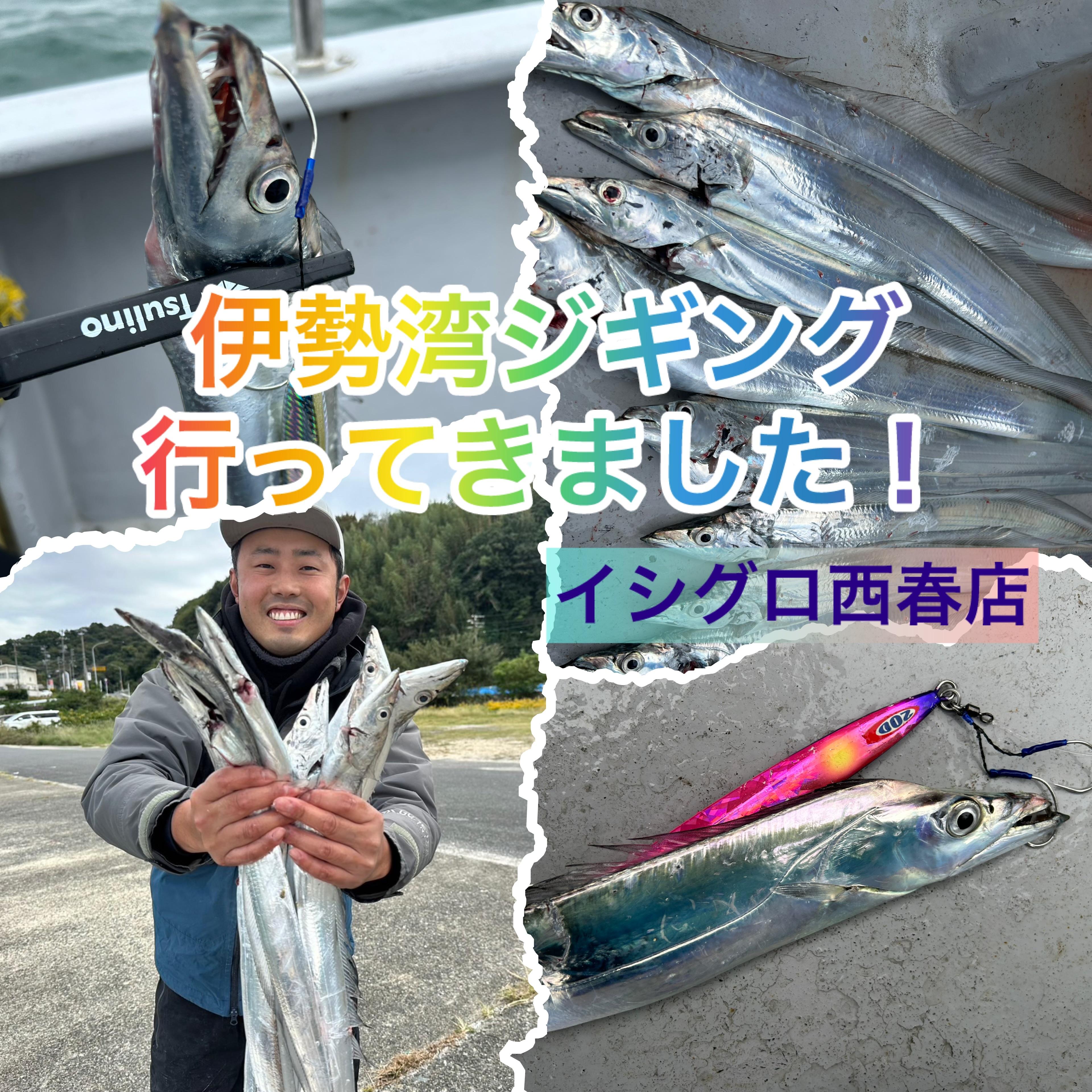 晩秋の伊勢湾ジギング行ってきました！！ | 釣具のイシグロ | 釣り情報