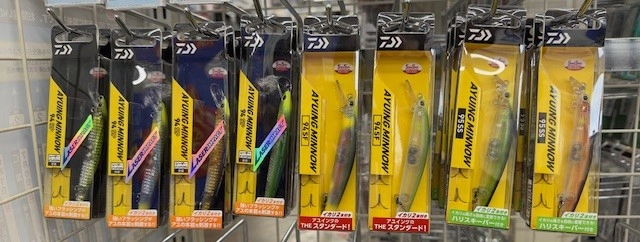 2025鮎解禁に向けて【鮎ルアー新製品入荷】 | イシグロ岡崎大樹寺店