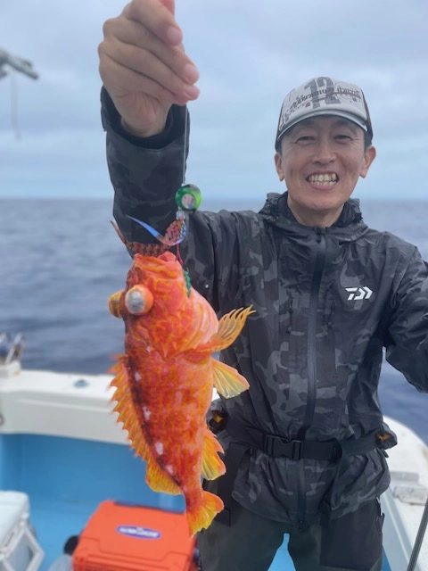 カサゴ中心の釣果でしたが楽しめました♪