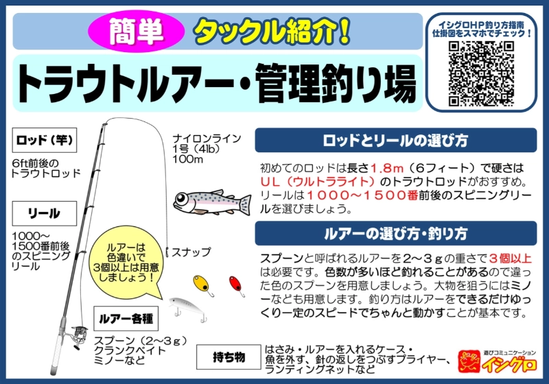 イシグロの釣り指南！初めての方はコチラを参考にしてみて下さい！