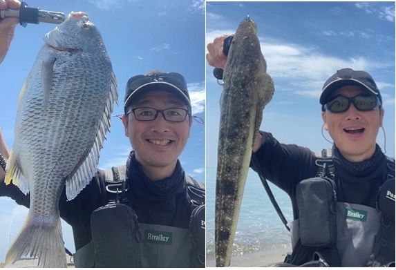 ワインドなら日中でも釣れます！