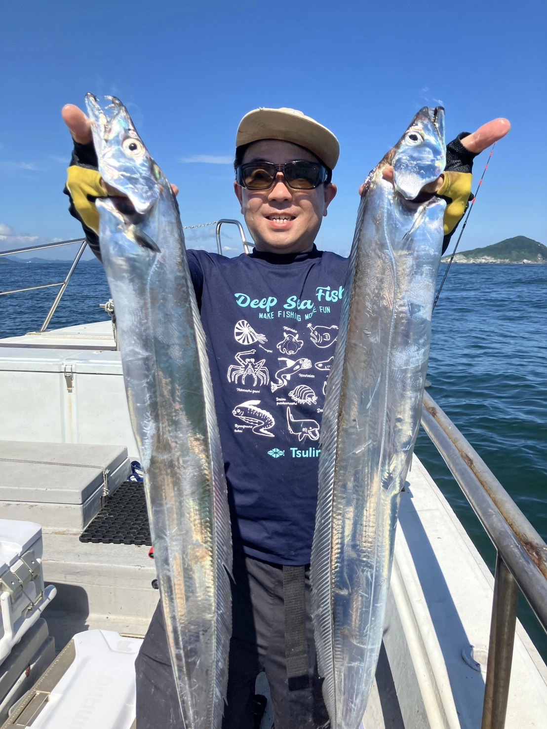 津高茶屋店】鳥羽沖テンヤタチウオが超絶釣れてます！！！【海栄丸