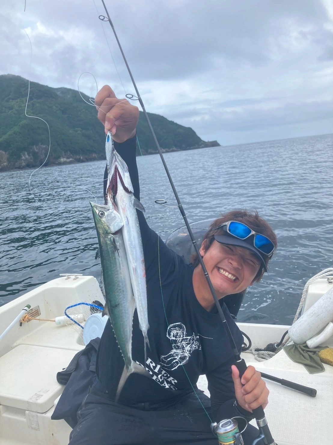 サワラもダブルで高活性！