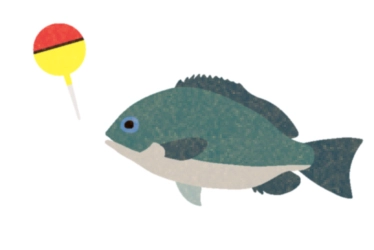 堤防のウキ釣り
