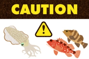 「釣りすぎ注意」食べる分だけキープ。その他はキャッチ＆リリースを