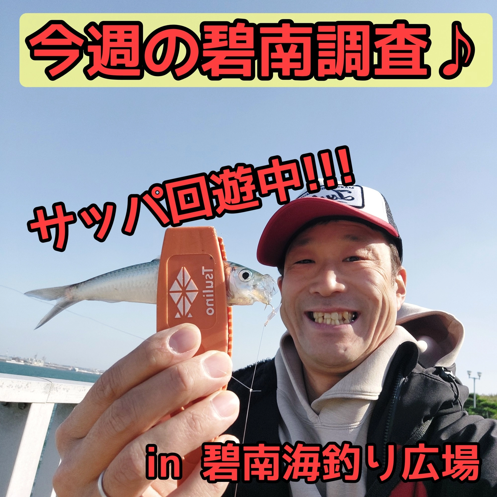サッパで大物狙い！？]今週の碧南海釣り公園調査！[イシグロ西尾店