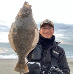 今週2枚目のヒラメ！遠州サーフが今熱い！！