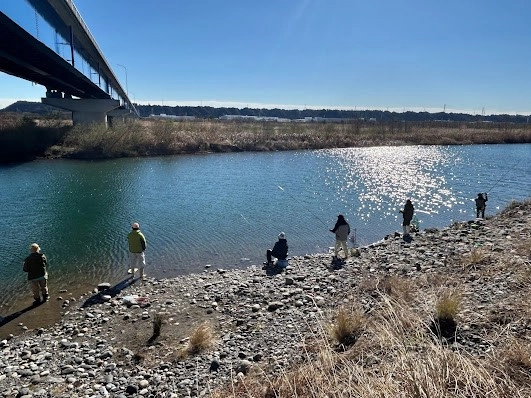 天竜川漁協 下流 浜北大橋直下・右岸（浜北側）水溜まり