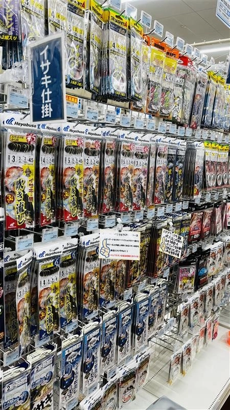 イサキ仕掛けたくさんあります!!