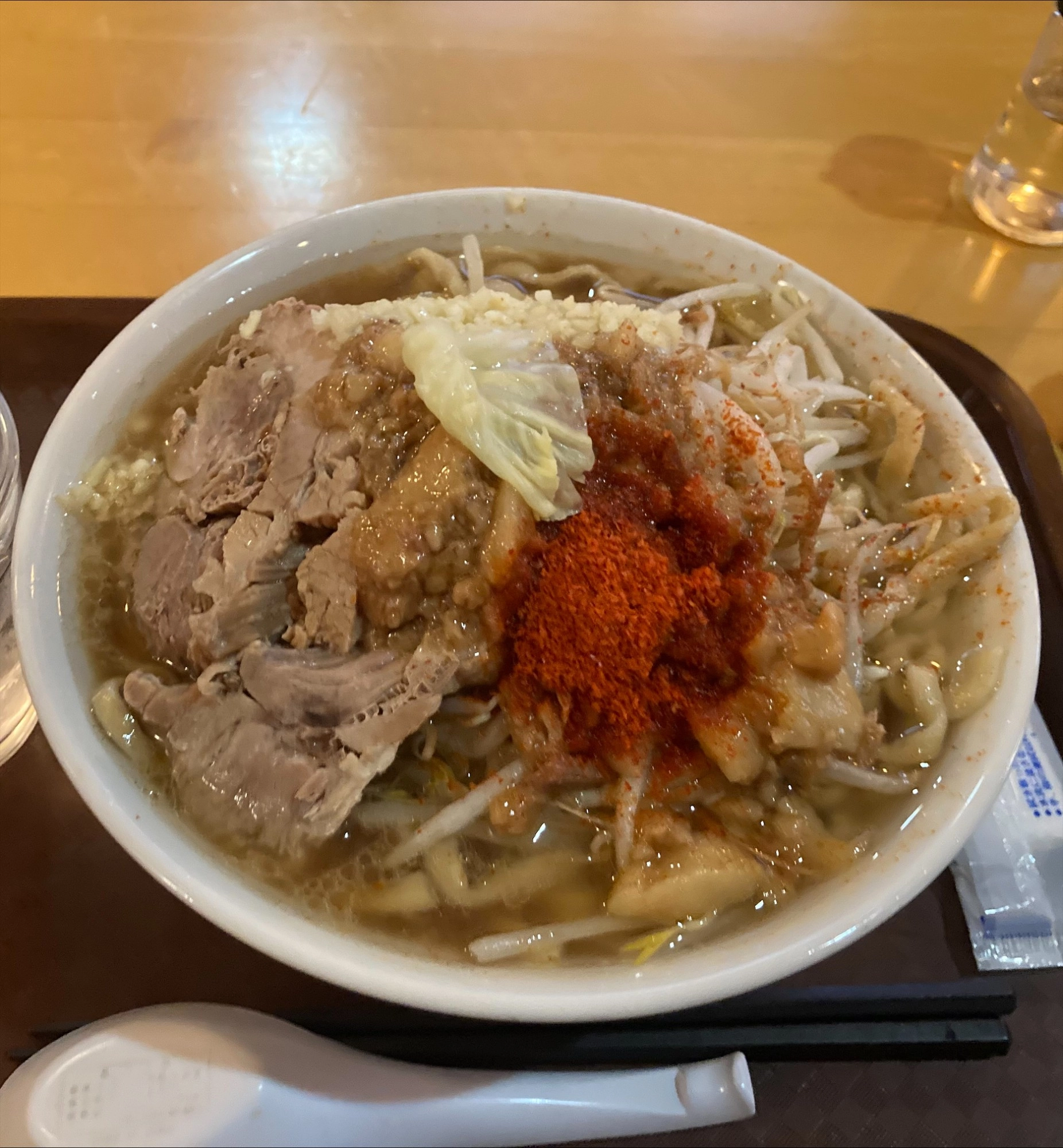 中瀬FMオススメの二郎！滅茶苦茶美味かったです^^