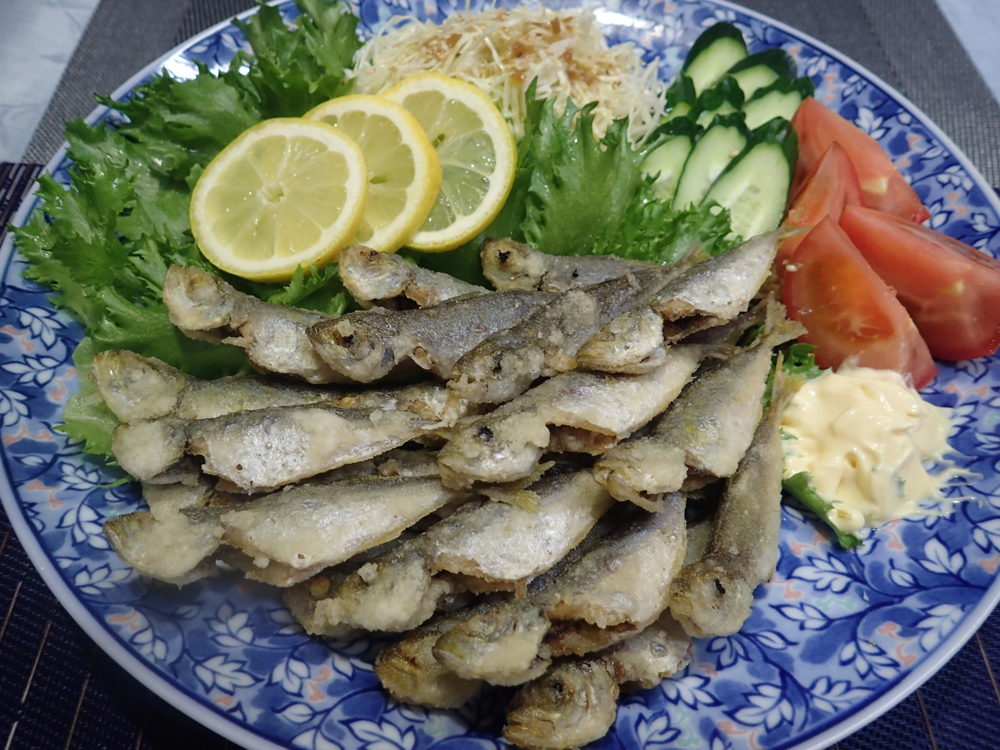 アジの唐揚げ