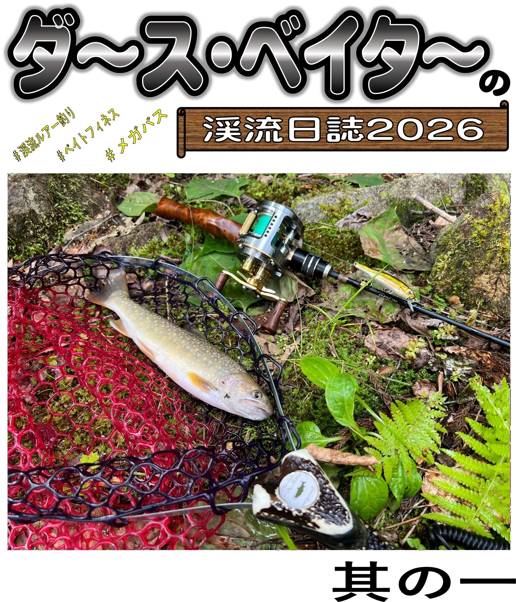 スピナーで数釣り、ミノーで大物狙い！