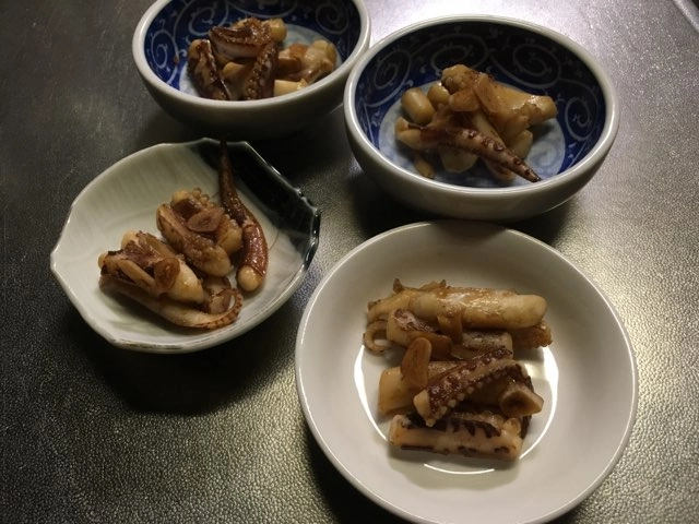 頂いたアオリイカをお料理しました＼(^o^)／