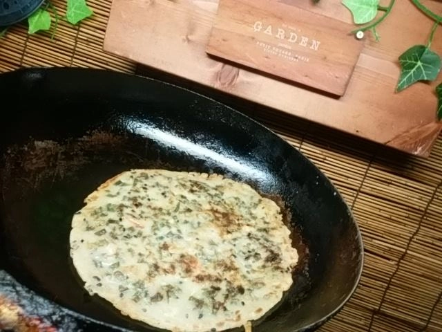 焼きます