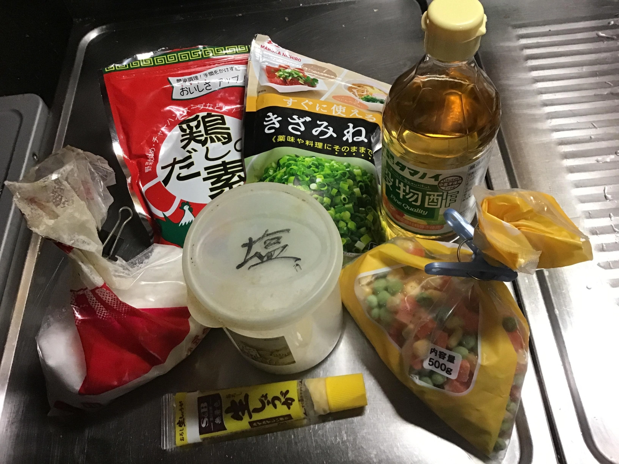 材料デス❗️ほぼ業務スーパーです。