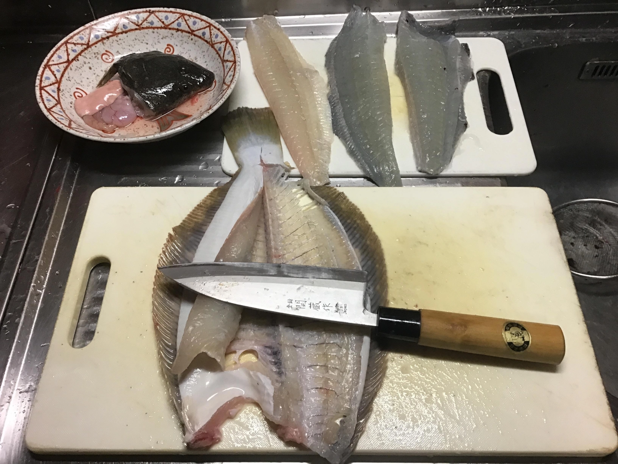 初めての5枚下ろしデス❗️