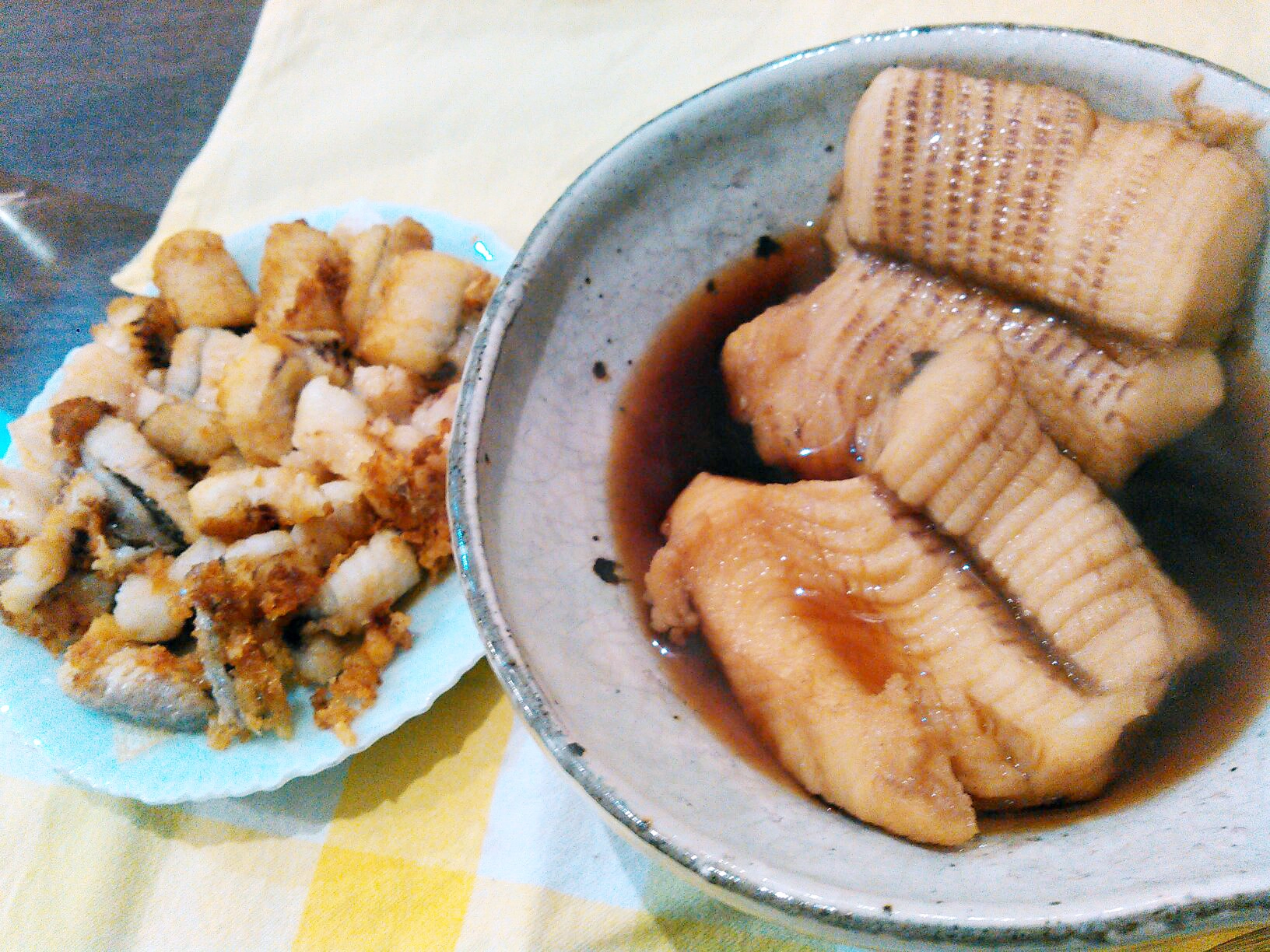 珍しい釣魚シリーズ！深海ジギングで外道で釣れたヘラツノザメです。