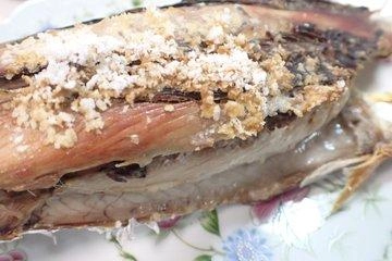 ソウダガツオは血液中にヒスチジンが多く含まれており、中毒を起こす魚として避ける人が多いように思います。
実はうまみの強い美味しい魚。釣れたら即座に首を折り、エラと内臓を除去、腹の内側の膜も開いて海中に吊るし、指で背骨沿いの血管をしごいて血を抜きます。そしてロック氷1袋+市販の塩両手量入りのジップロックに浸して半ば冷凍状態に。
塩は与那国島の黒潮源流塩。