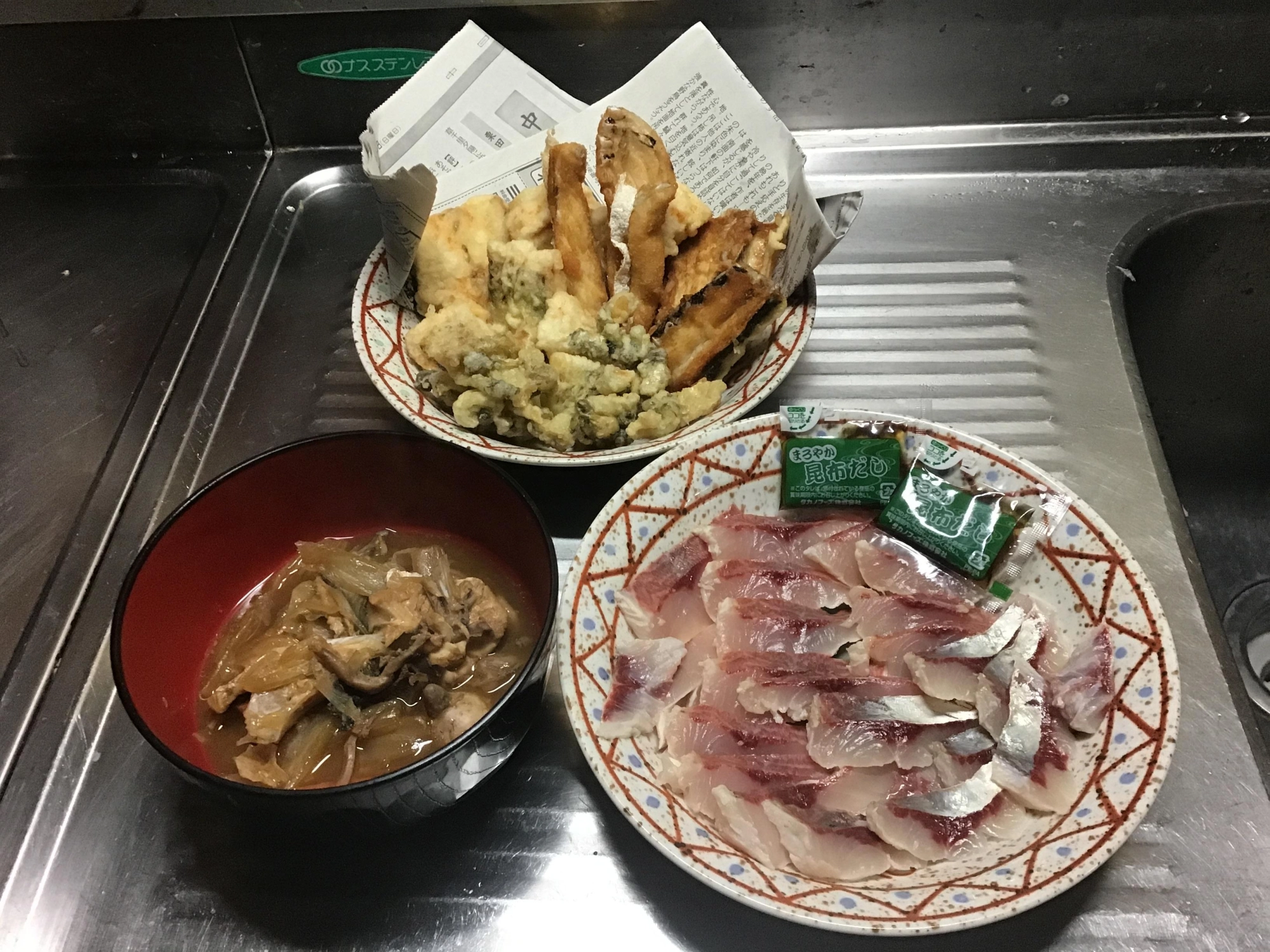 今日はボラ祭りデス❗️デカイ獲物は料理も楽しいデス。ボラは美味しい〜