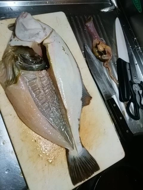 半分ずつ