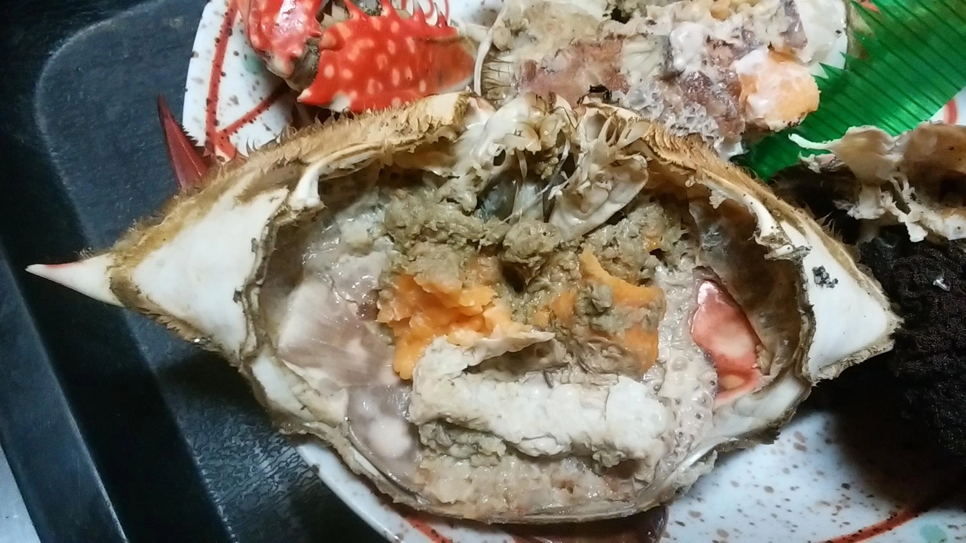 かに味噌たっぷり☆