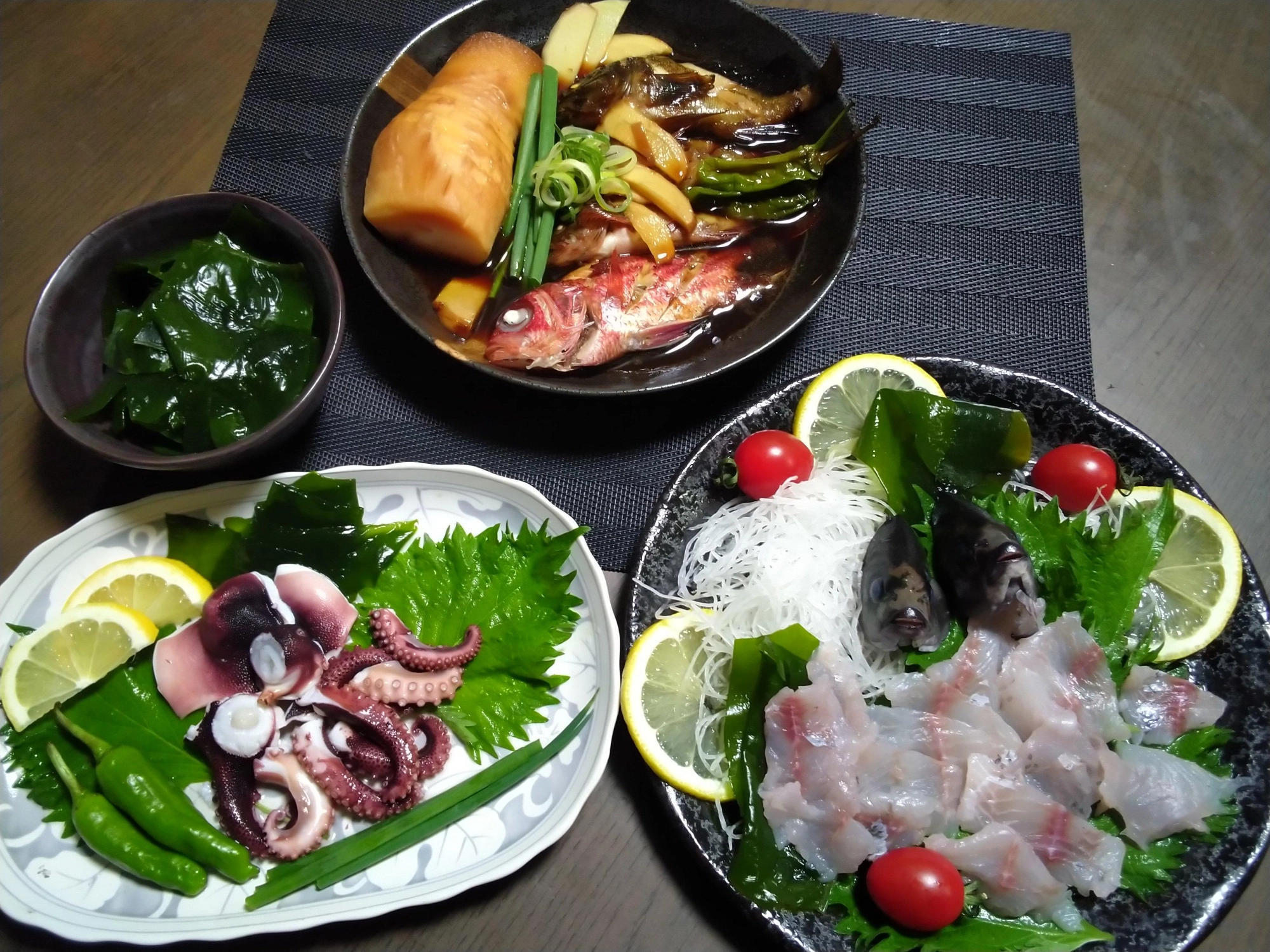 豪華な夕食！