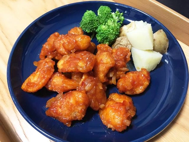 今回は本格中華に大変身！イサキのチリソース炒め！