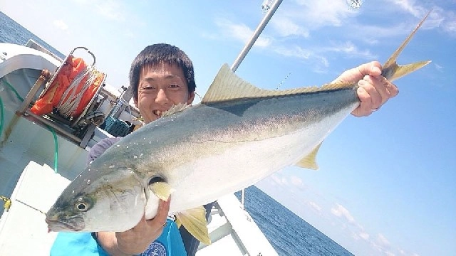 タテ釣りでの釣果写真?