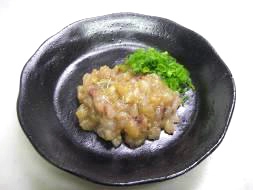アジのなめろう