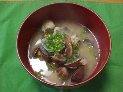 アサリの味噌汁