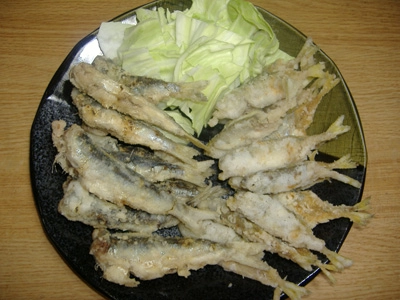 マイワシの唐揚げ
