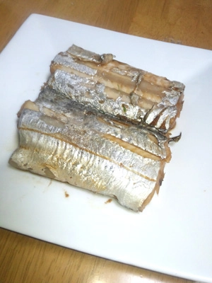 タチウオの煮付け