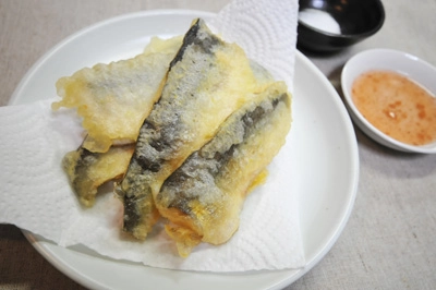 鮎の天ぷら