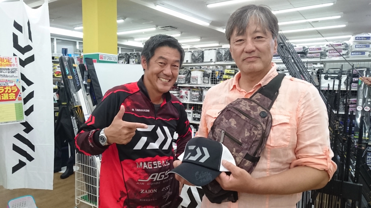 高橋ミッチーさんが高林店にご来場！