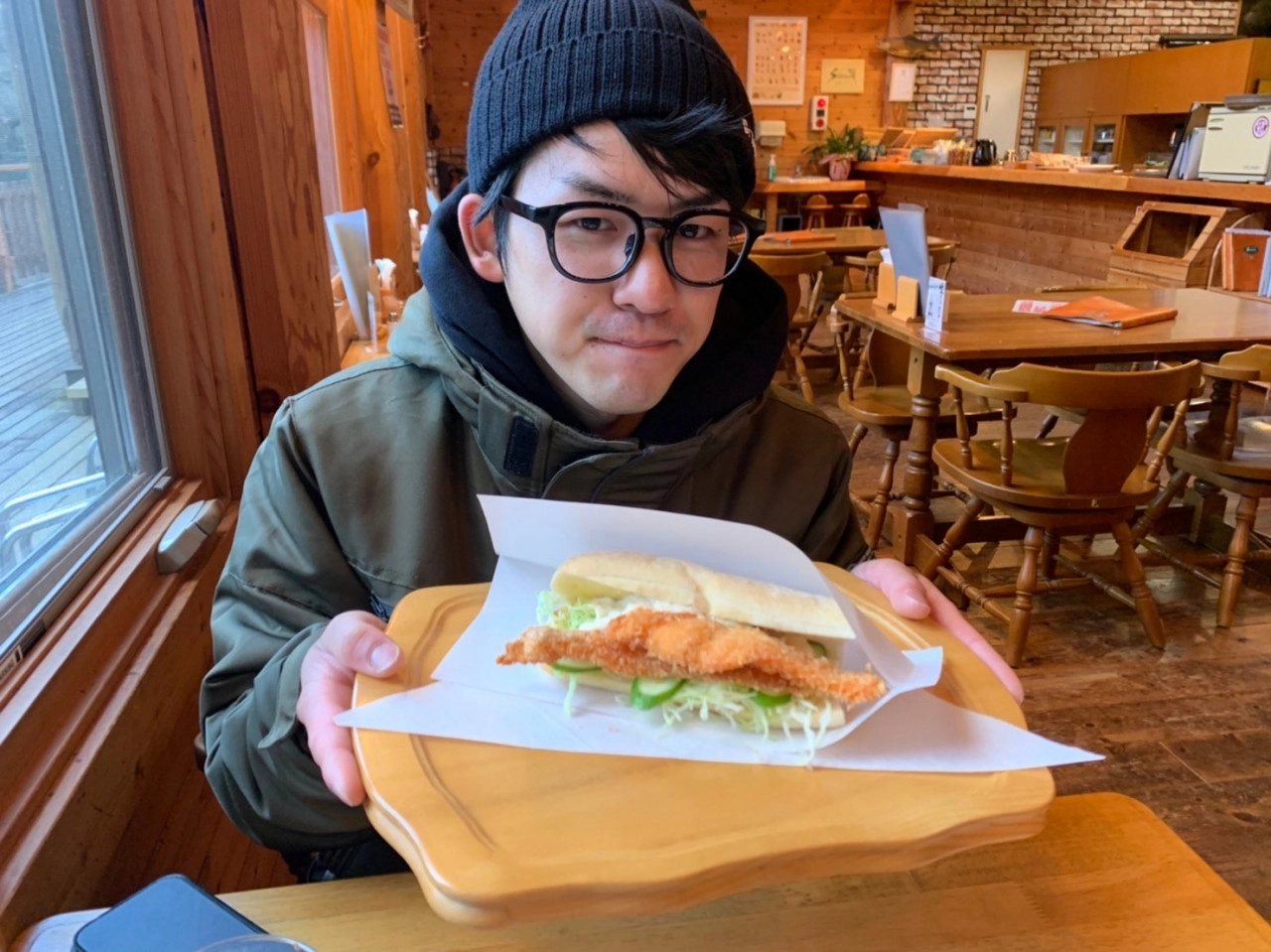 スタッフ田中　食事