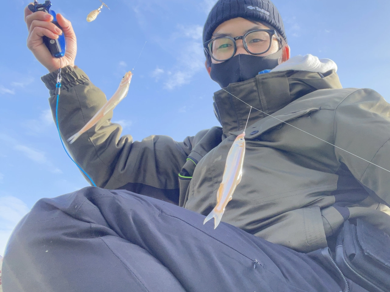 前半戦　ワカサギ②
