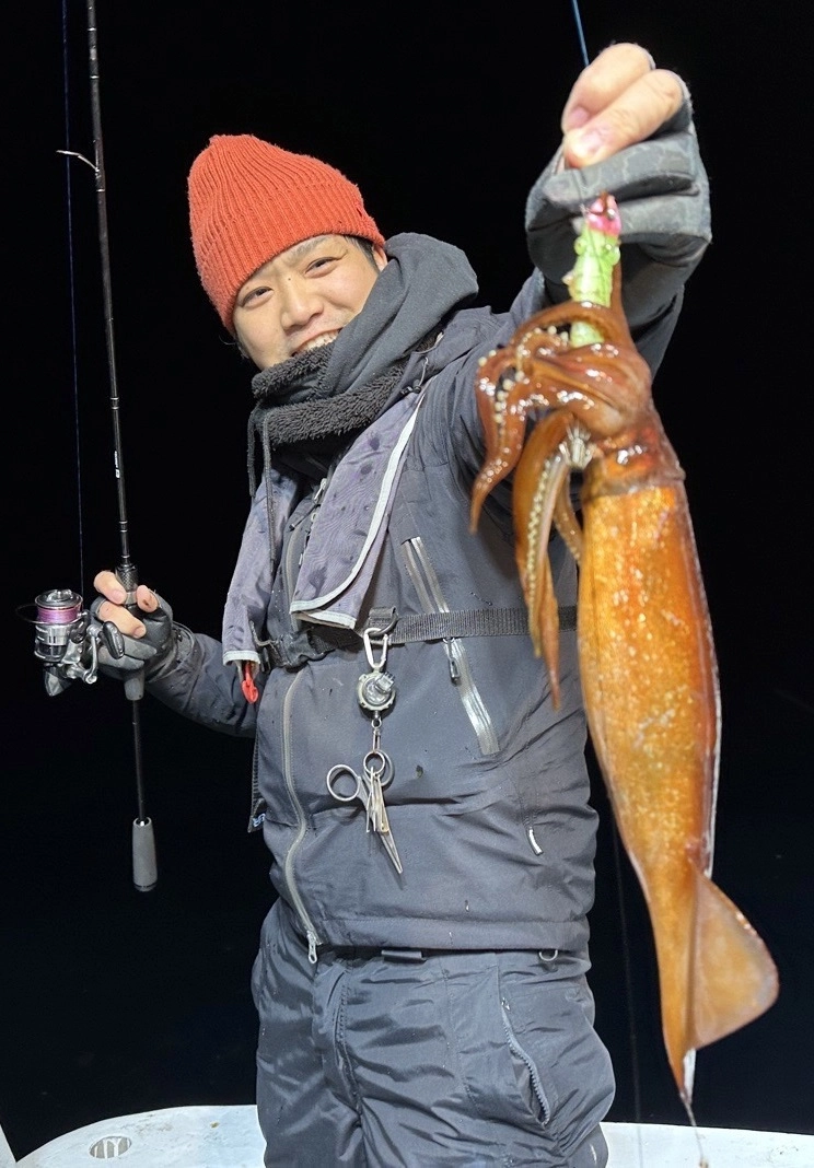 ７月27日地元でとれたて 釣り ケンサキイカ ３キロUp イカメタル》ケンサキイカ大爆釣中!!《三重県》 | 釣具の