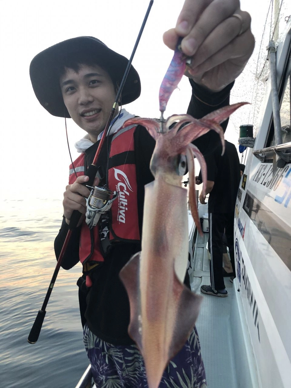 イカ釣り