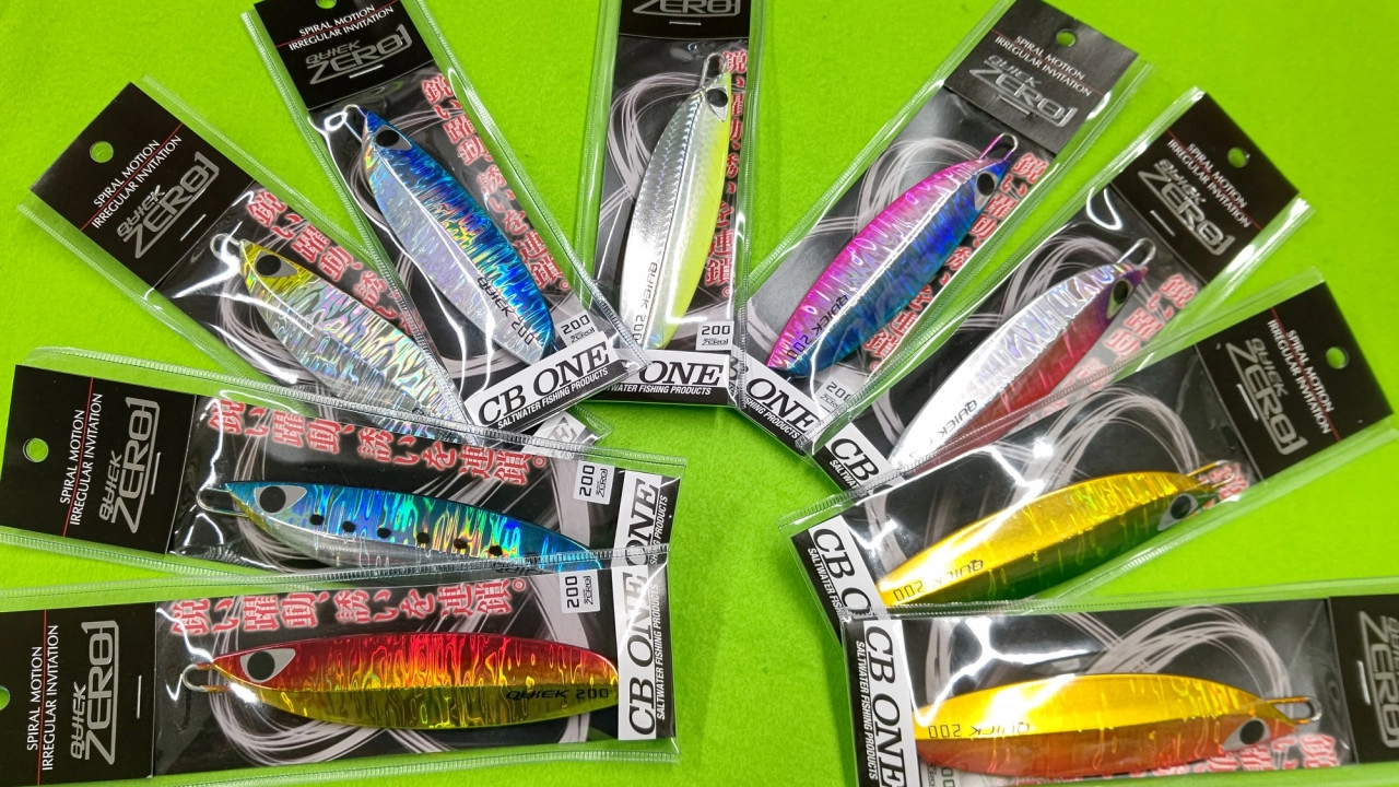 クイックゼロワン 伊勢湾 ONE 爆釣 CBワン 180g CB-ONE T-DNA ブルー